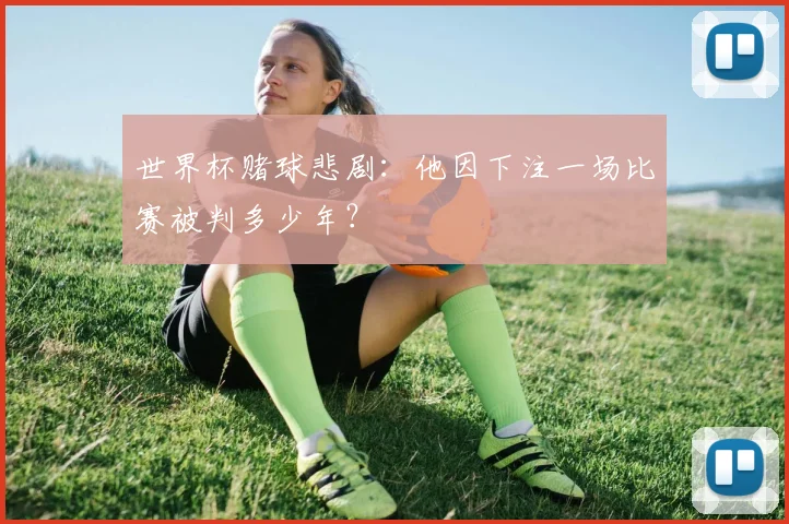 世界杯赌球悲剧:他因下注一场比赛被判多少年?