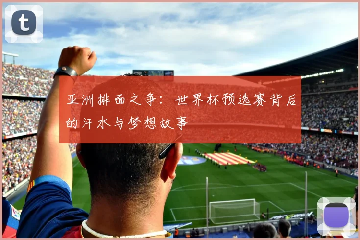 亚洲排面之争:世界杯预选赛背后的汗水与梦想故事