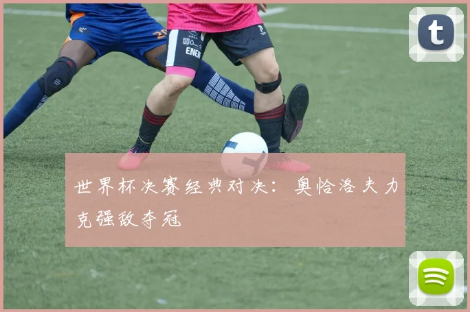 世界杯决赛经典对决：奥恰洛夫力克强敌夺冠
